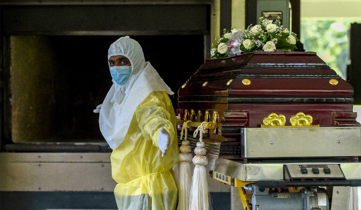 Funeral of Eliyantha White